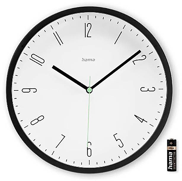 Hama 00185882 Quarz Wanduhr 40mm