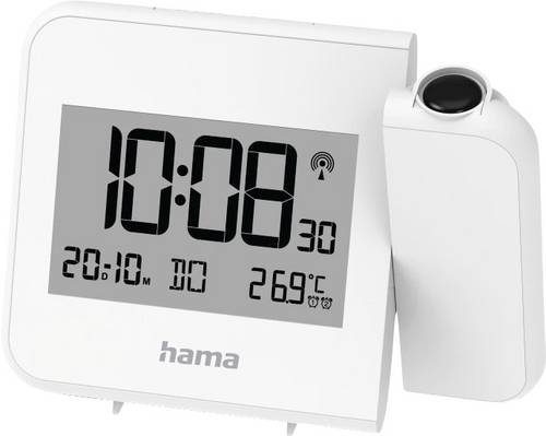 Hama 00222206 Wecker Weiß