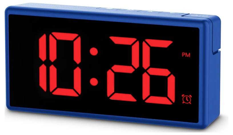 Hama 00222209 Wecker Blau