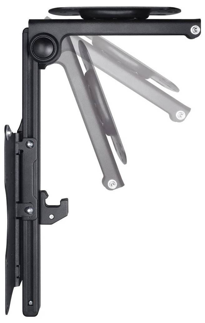 Hama TV-Deckenhalterung, schwenkbar, höhenverstellbar, 117cm (46") bis 20kg TV-Deckenhalterung 116,8cm (46")