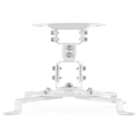 Hama Beamerhalterung, schwenkbar, drehbar, neigbar, für Decke, bis 13,5kg Beamer-Deckenhalterung Weiß Hama Beamerhalterung, schwenkbar, drehbar, neigbar, für Decke, bis 13,5kg Beamer-Deckenhalterung Weiß