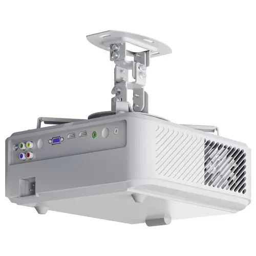 Hama Beamerhalterung, schwenkbar, drehbar, neigbar, für Decke, bis 13,5kg Beamer-Deckenhalterung Weiß Hama Beamerhalterung, schwenkbar, drehbar, neigbar, für Decke, bis 13,5kg Beamer-Deckenhalterung Weiß