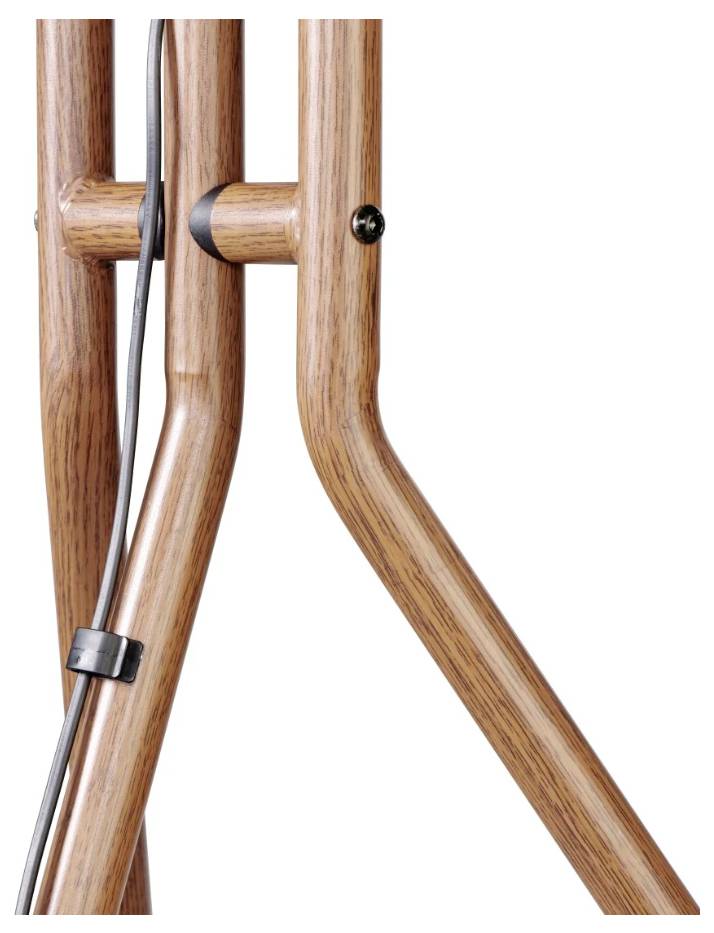 Hama TV-Stand "Staffelei-Design", 191cm (75"), Höhe variabel, Holzoptik Walnuss TV-Standfuß 190,5cm (75")