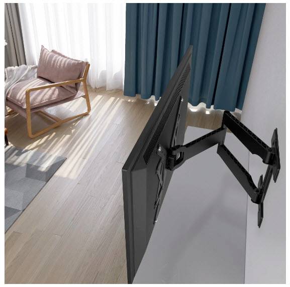 Hama TV-Wandhalterung schwenkbar, ausziehbar, langer Arm, 165cm (65") bis 50kg TV-Wandhalterung 165,1cm (65")