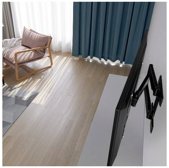 Hama TV-Wandhalterung schwenkbar, ausziehbar, langer Arm, 165cm (65") bis 50kg TV-Wandhalterung 165,1cm (65")