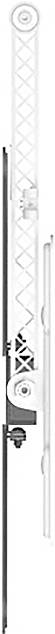 Hama TV-Wandhalterung, schwenkbar, neigbar, langer Arm, 165cm (65"), bis 50kg TV-Wandhalterung 165,1cm (65")