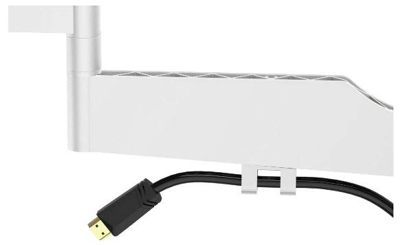 Hama TV-Wandhalterung, schwenkbar, neigbar, langer Arm, 165cm (65"), bis 50kg TV-Wandhalterung 165,1cm (65")