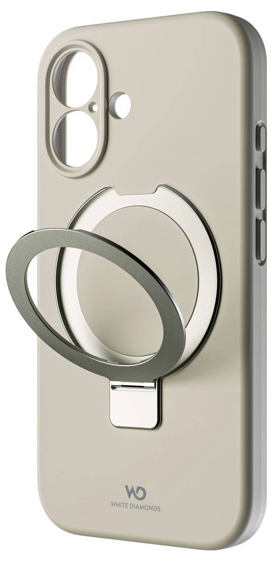 White Diamonds Cover "Mag Urban Stand Case" für Apple iPhone 16, Sand Backcover Apple iPhone 16 Sand 1604FITSSM76