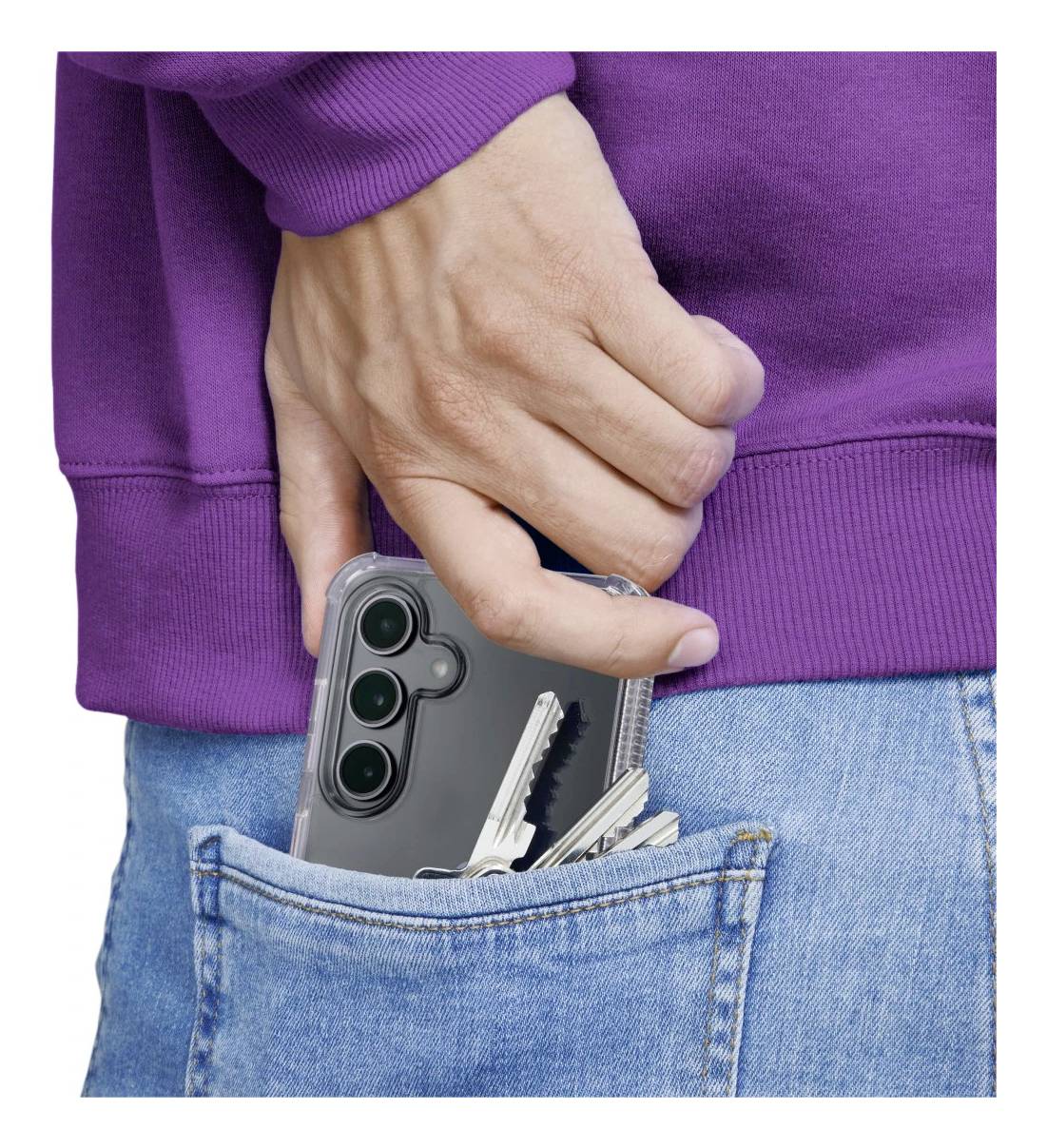 Hama Handyhülle "Extreme Protect" für Samsung Galaxy A36 5G, durchsichtig Cover Samsung Galaxy A36 5G Transparent 00019657