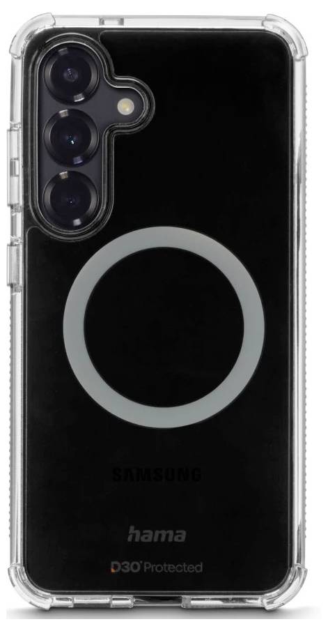 Hama Handyhülle "Extreme Protect" für Galaxy S25+, magnetisch, durchsichtig Cover Samsung Galaxy S25+ Transparent 00080590