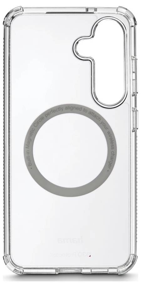 Hama Handyhülle "Extreme Protect" für Galaxy S25+, magnetisch, durchsichtig Cover Samsung Galaxy S25+ Transparent 00080590