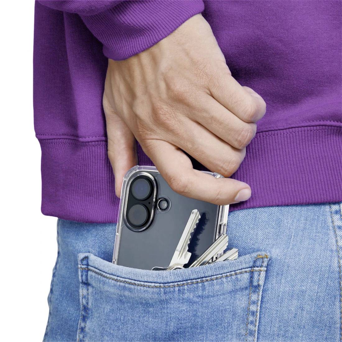 Hama Handyhülle "Extreme Protect" für Apple iPhone 16e, durchsichtig Cover Apple iPhone 16e, iPhone 17e Transparent 00123719