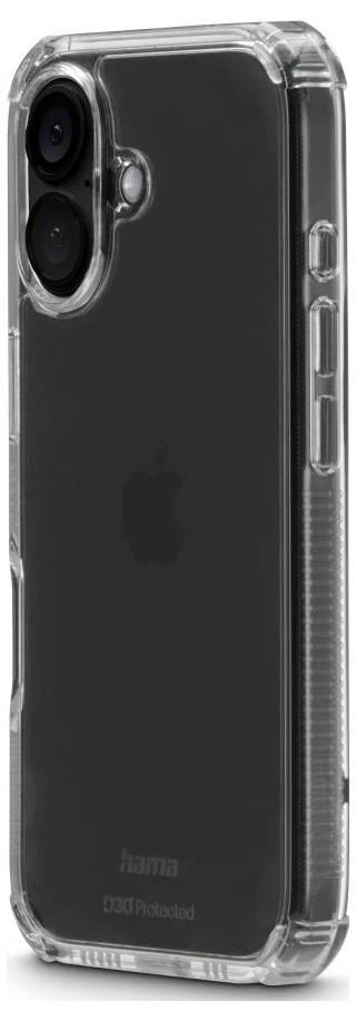 Hama Handyhülle "Extreme Protect" für Apple iPhone 16, durchsichtig Cover Apple iPhone 16 Transparent 00123752