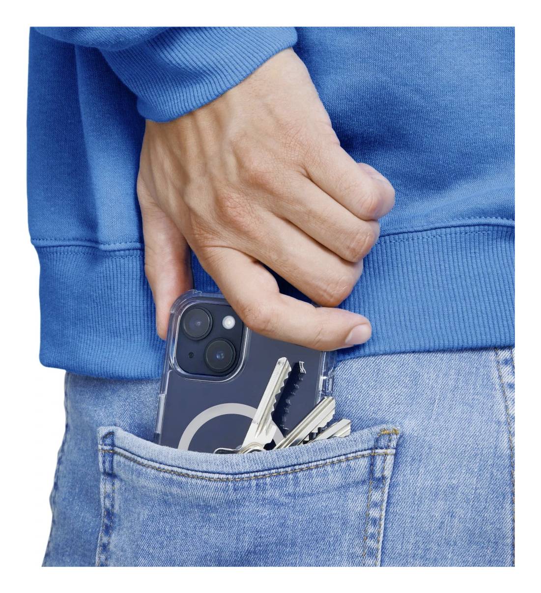 Hama Handyhülle "Extreme Protect" für Apple iPhone 16, magnetisch, durchsichtig Cover Apple iPhone 16 Transparent 00123753