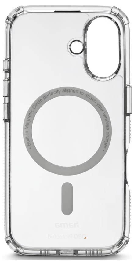 Hama Handyhülle "Extreme Protect" für Apple iPhone 16, magnetisch, durchsichtig Cover Apple iPhone 16 Transparent 00123753