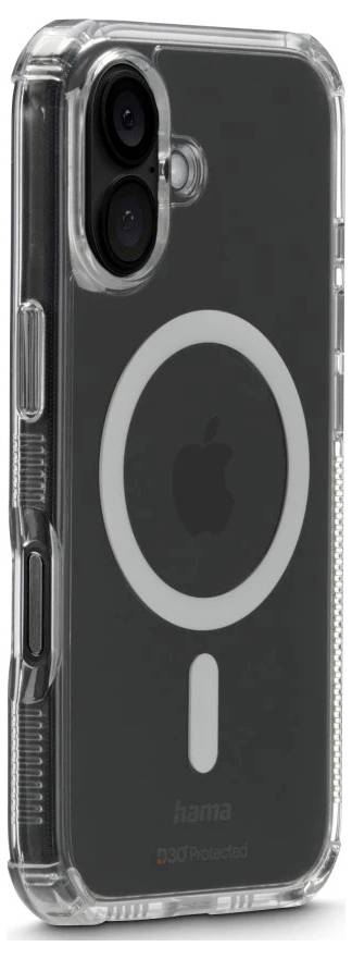 Hama Handyhülle "Extreme Protect" für Apple iPhone 16, magnetisch, durchsichtig Cover Apple iPhone 16 Transparent 00123753