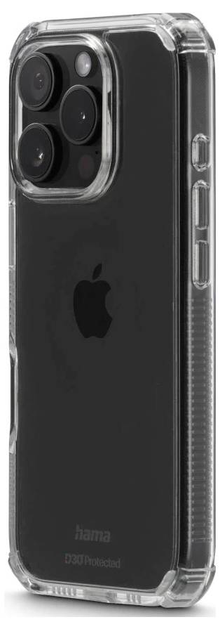 Hama Handyhülle "Extreme Protect" für Apple iPhone 16 Pro, durchsichtig Cover Apple iPhone 16 Pro Transparent 00123764