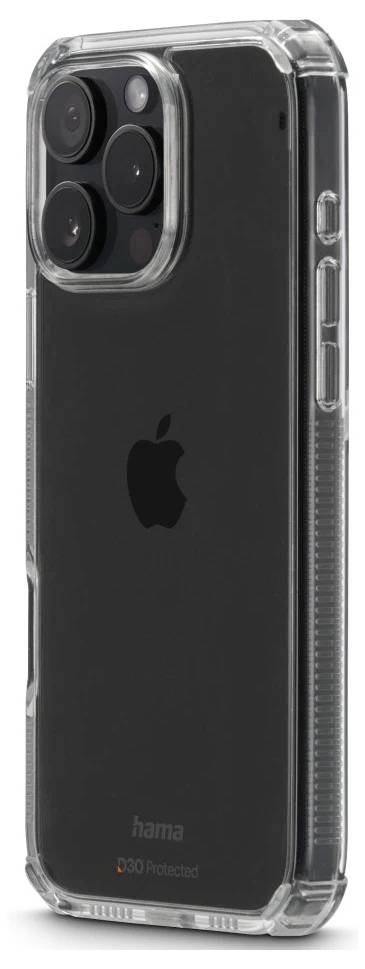 Hama Handyhülle "Extreme Protect" für Apple iPhone 16 Pro Max, durchsichtig Cover Apple iPhone 16 Pro Max Transparent 00136864