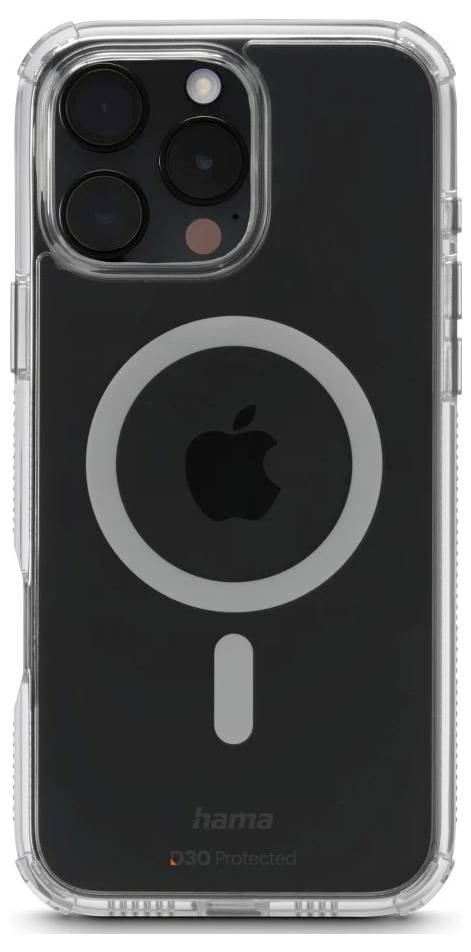 Hama Handyhülle "Extreme Protect" f. iPhone 16 Pro Max, magnetisch, durchsichtig Cover Apple iPhone 16 Pro Max Transparent