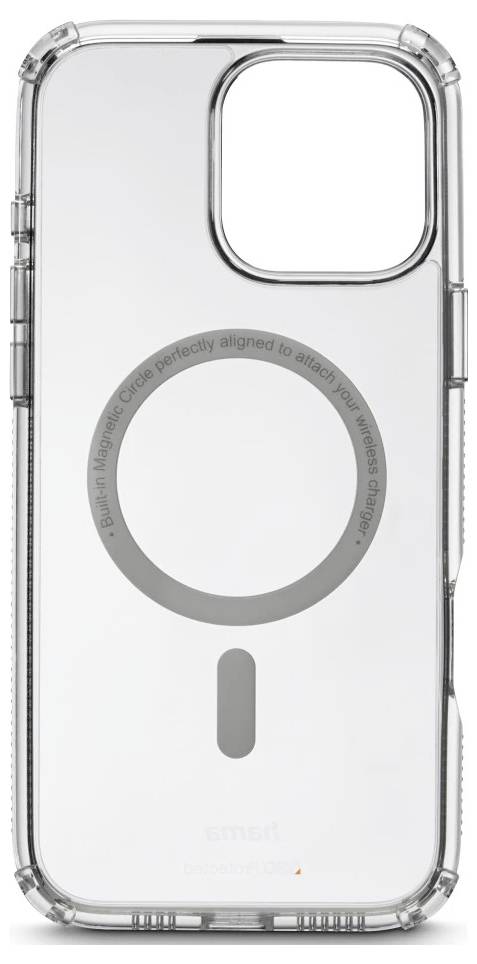Hama Handyhülle "Extreme Protect" f. iPhone 16 Pro Max, magnetisch, durchsichtig Cover Apple iPhone 16 Pro Max Transparent