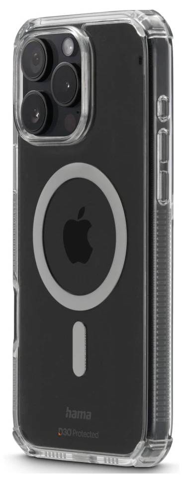 Hama Handyhülle "Extreme Protect" f. iPhone 16 Pro Max, magnetisch, durchsichtig Cover Apple iPhone 16 Pro Max Transparent
