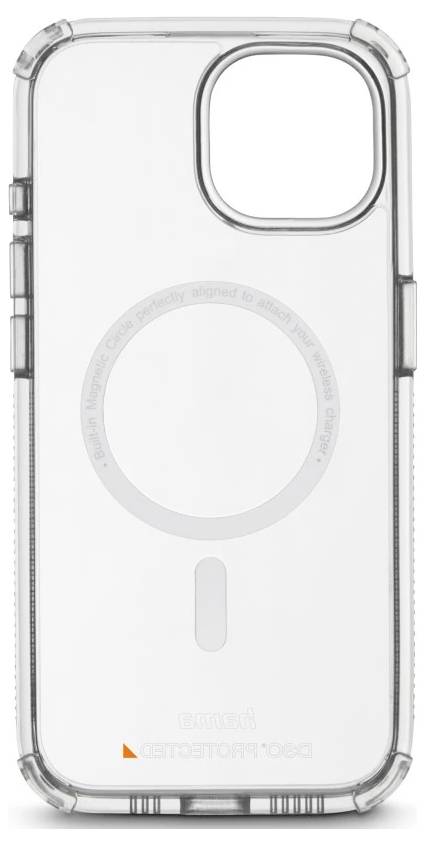 Hama Handyhülle MagCase "Extreme Protect" für Apple iPhone 15, durchsichtig Cover Apple iPhone 15 Transparent MagSafe kompatibel