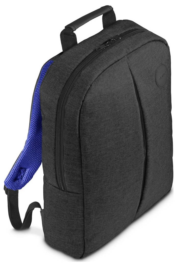 Hama Notebook Rucksack Laptop-Rucksack "Genua", bis 40cm (15,6"), Schwarz Passend für maximal: 39,6cm (15,6") Schwarz