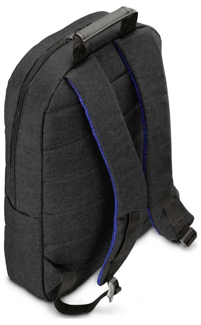 Hama Notebook Rucksack Laptop-Rucksack "Genua", bis 40cm (15,6"), Schwarz Passend für maximal: 39,6cm (15,6") Schwarz