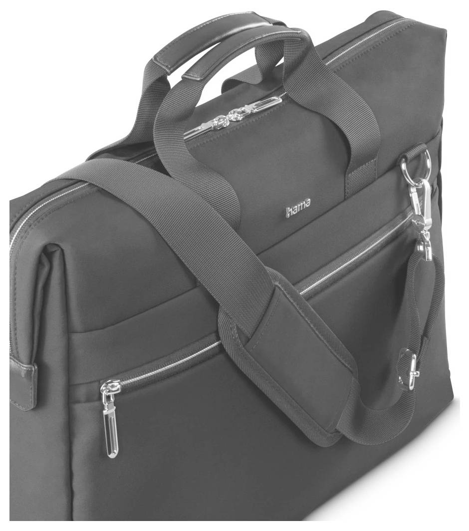 Hama Notebook Tasche Laptop-Tasche "Ultimate", 34 - 36cm (13,3" - 14,1"), Schwarz Passend für maximal: 35,8cm (14,1") Schwarz
