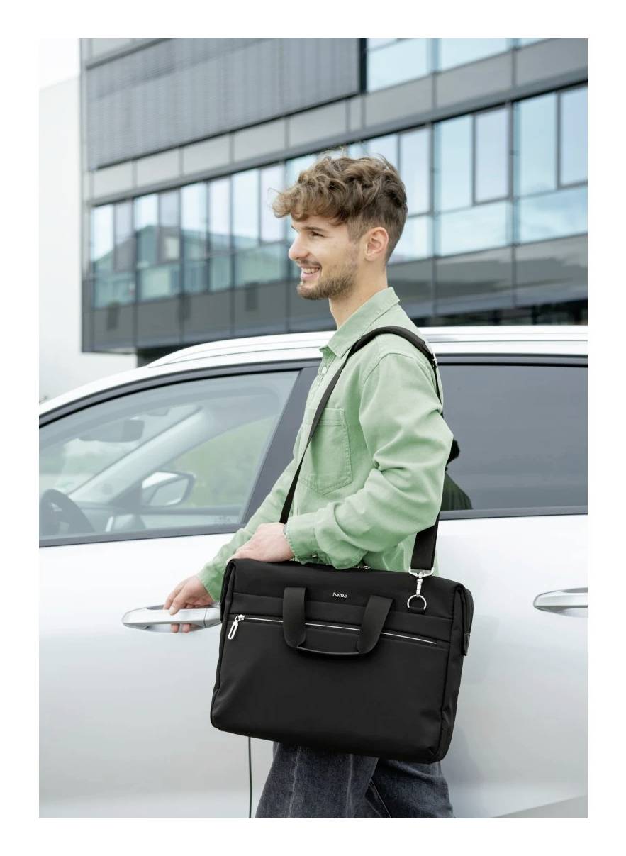 Hama Notebook Tasche Laptop-Tasche "Ultimate", 40 - 41cm (15,6" - 16,2"), Schwarz Passend für maximal: 41,1cm (16,2") Schwarz