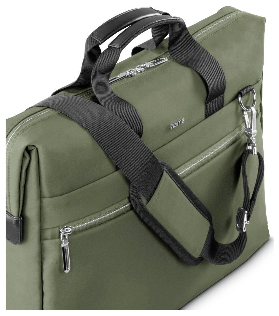 Hama Notebook Tasche Laptop-Tasche "Ultimate", 40 - 41cm (15,6" - 16,2"), Grün Passend für maximal: 41,1cm (16,2") Grün