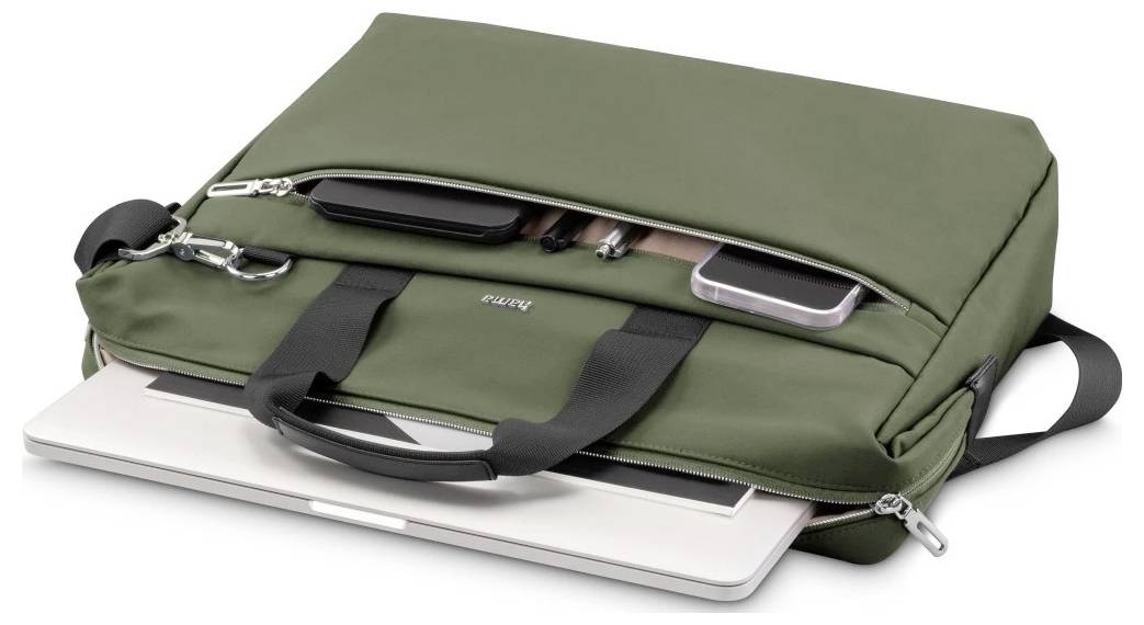 Hama Notebook Tasche Laptop-Tasche "Ultimate", 40 - 41cm (15,6" - 16,2"), Grün Passend für maximal: 41,1cm (16,2") Grün