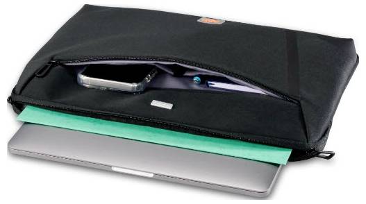 Hama Notebook Hülle Laptop-Sleeve "Extreme Protect", 34 - 36cm (13,3" - 14,1"), Schwarz Passend für maximal: 35,8cm (14,1")