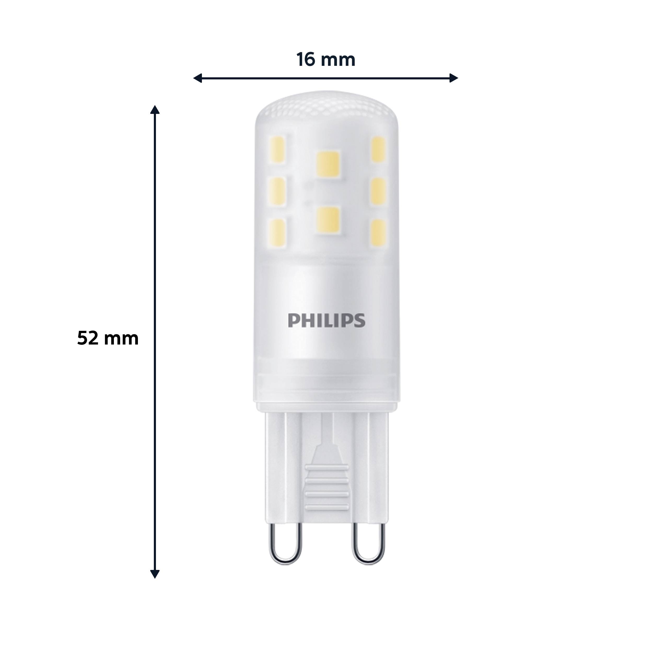 Philips 8720169302112 LED EEK E (A - G) G9 3.7W = 40W Warmweiß 3St.