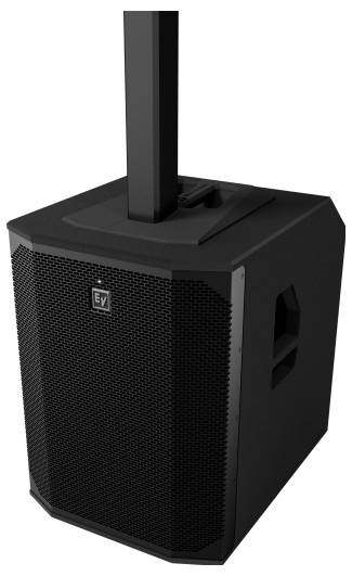 Electro Voice EVOLVE 70-KB-EU Aktives PA-Lautsprecher-Set App steuerbar, Bluetooth