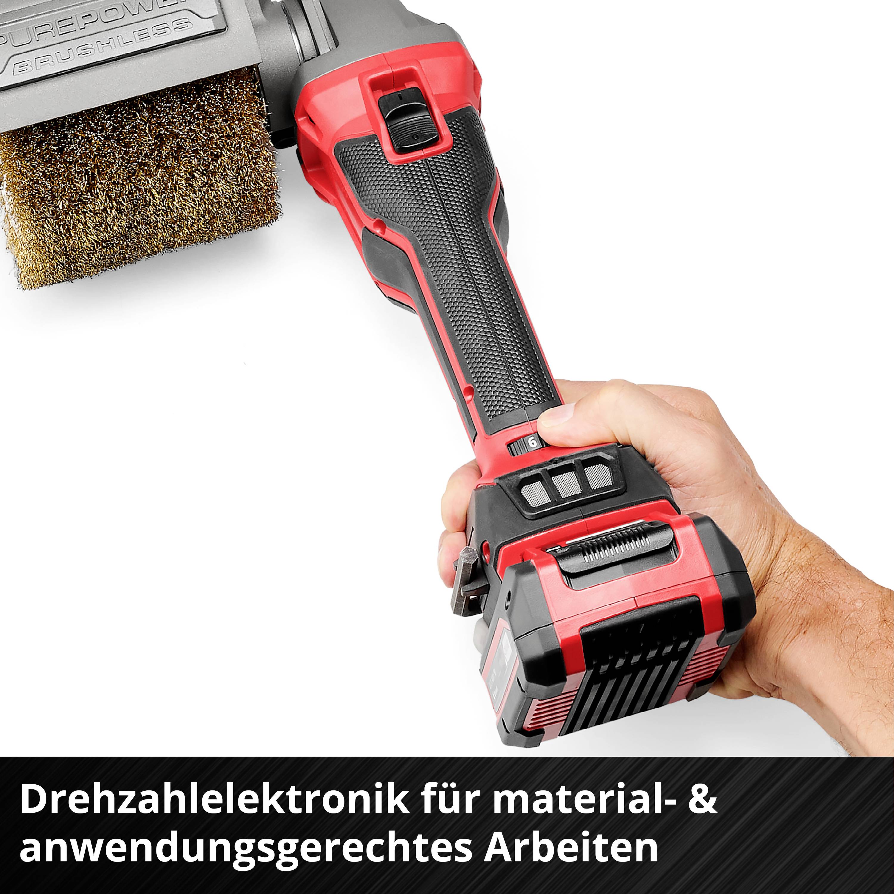 Einhell Professional TP-BR 18/32 Li BL Solo 4468000 Bürstenschleifer 1300W