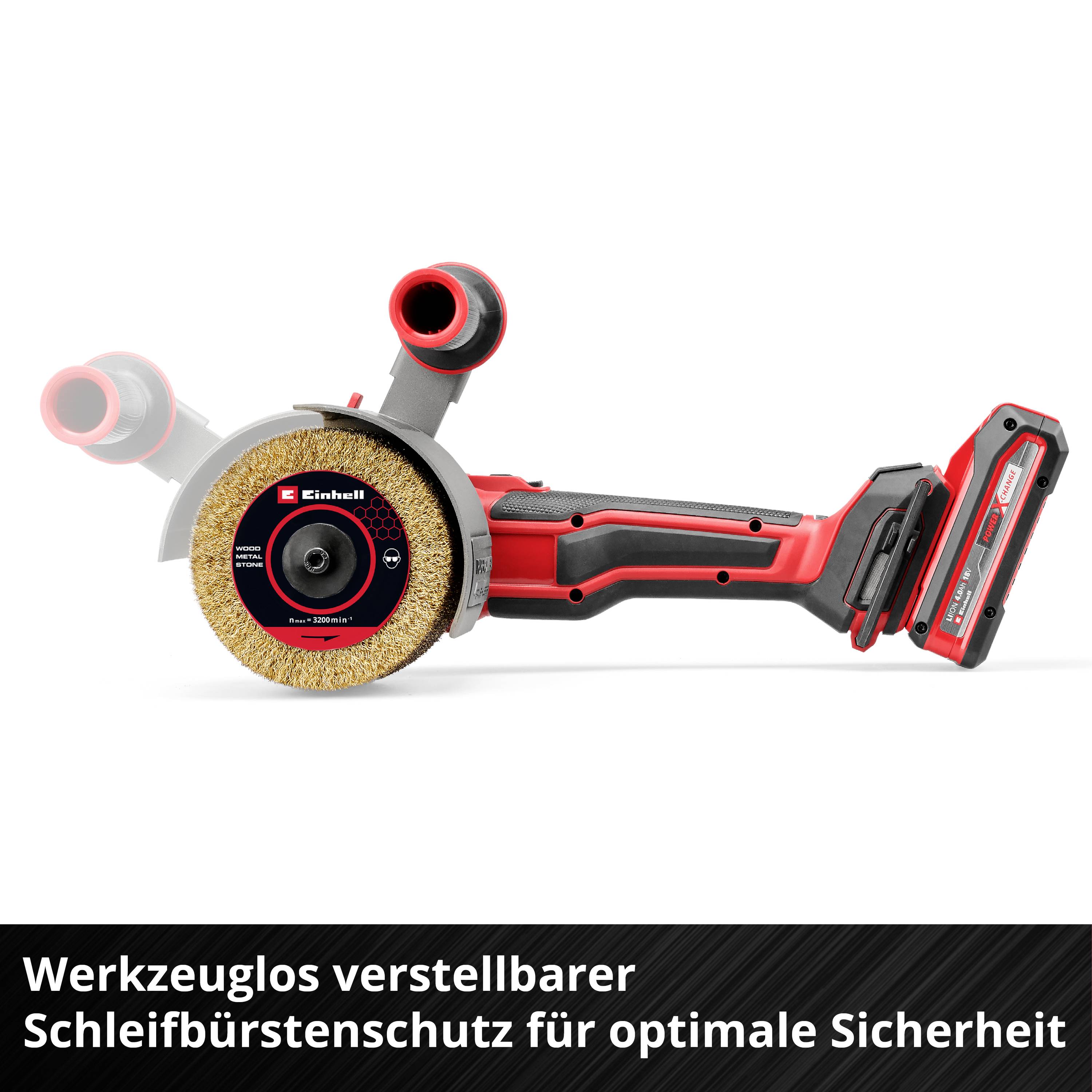 Einhell Professional TP-BR 18/32 Li BL Solo 4468000 Bürstenschleifer