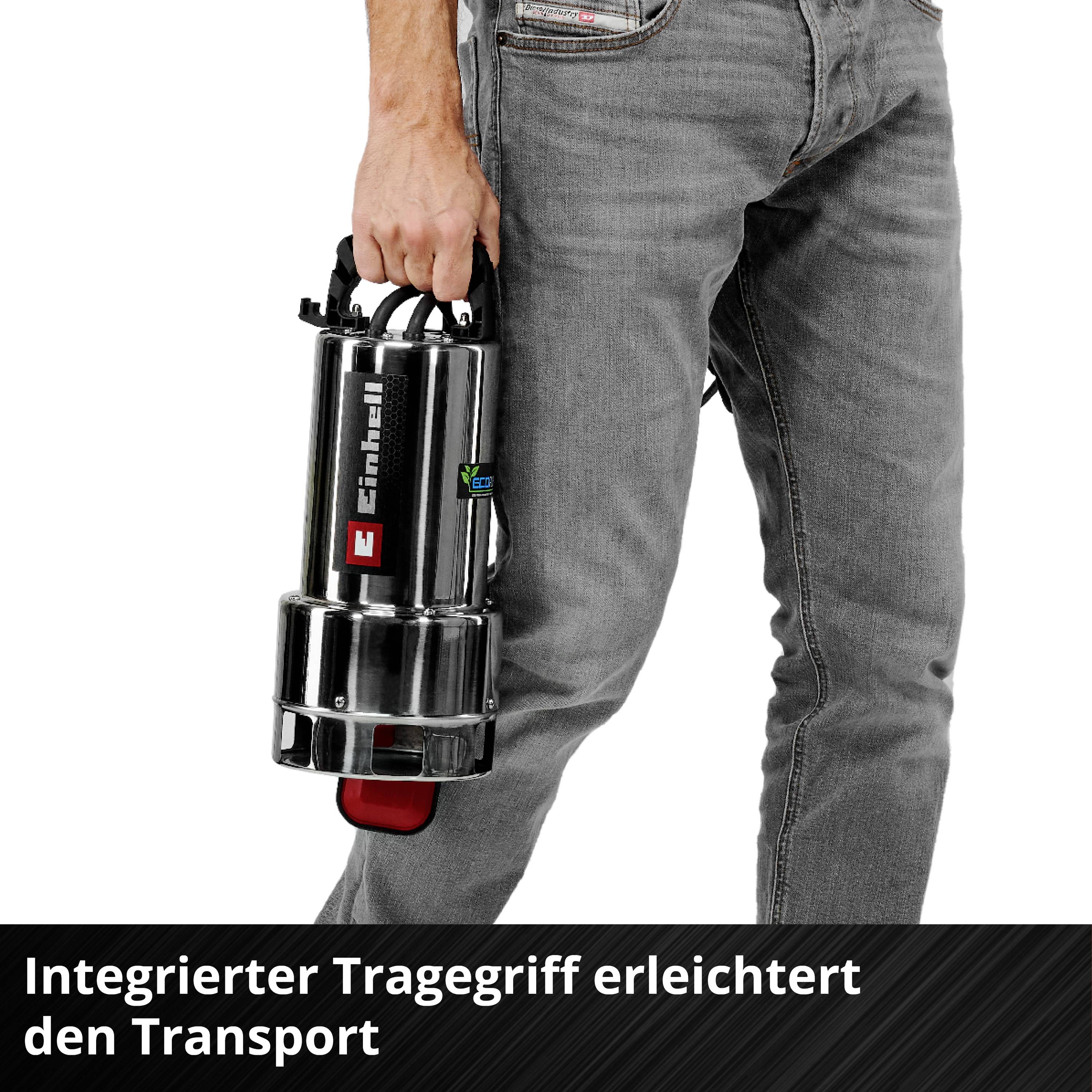 Einhell 4170765 GC-DP 7035 N ECO PLUS Schlauchpumpe 19000 l/h 8 m