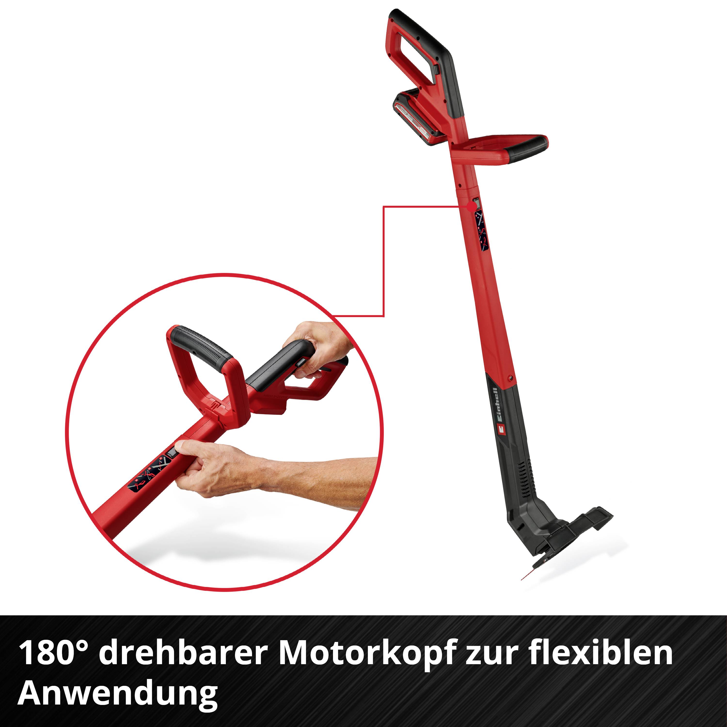 Einhell GC-CT 18/2411 Li P-Solo Akku-Rasentrimmer ohne Ladegerät, ohne Akku 18V Schnittbreite (max.): 240mm