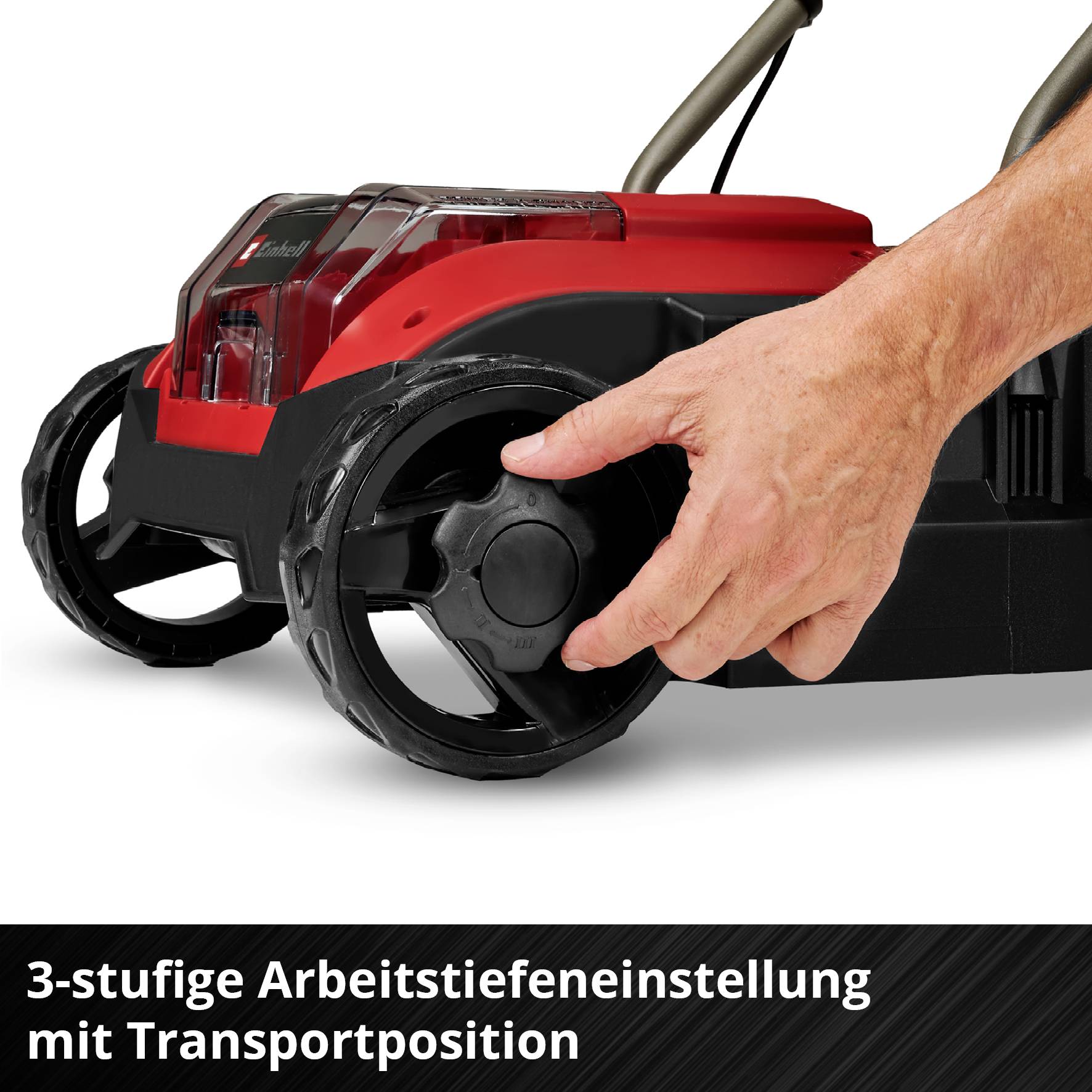 Einhell GC-SC 18/28 DS Li-Solo Rasenlüfter Arbeitsbreite 28cm
