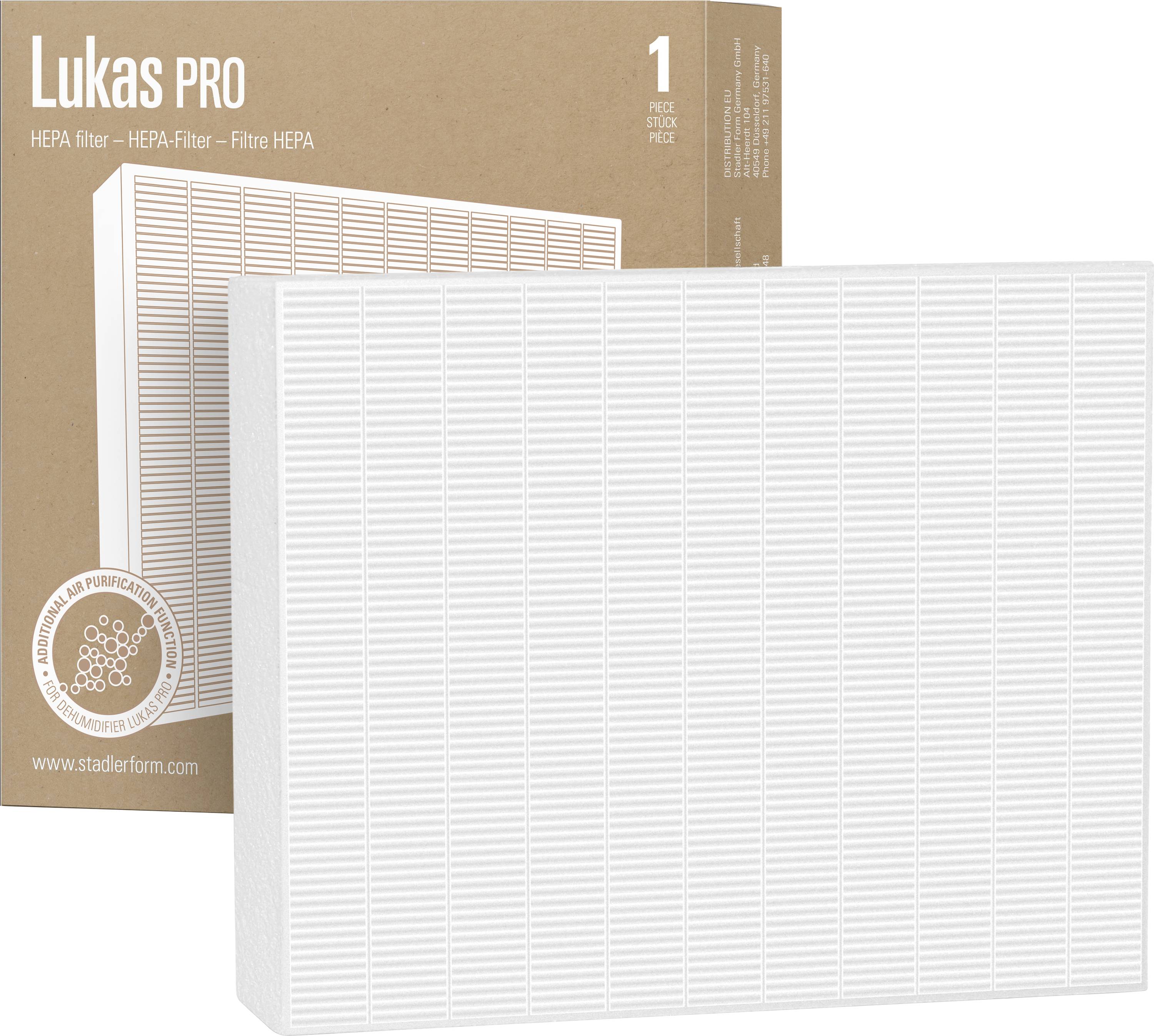 Stadler Form Lukas Pro HEPA-Filter 327m³