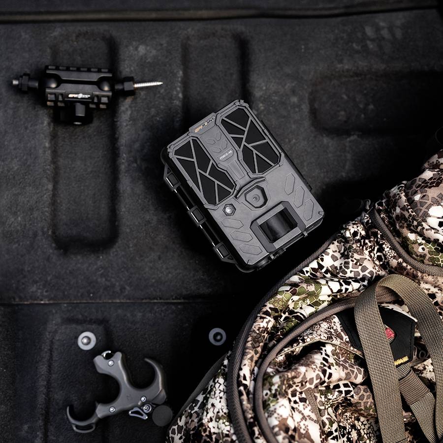 Spypoint Wildkamera 48 Megapixel Low-Glow-LEDs Anthracite Black