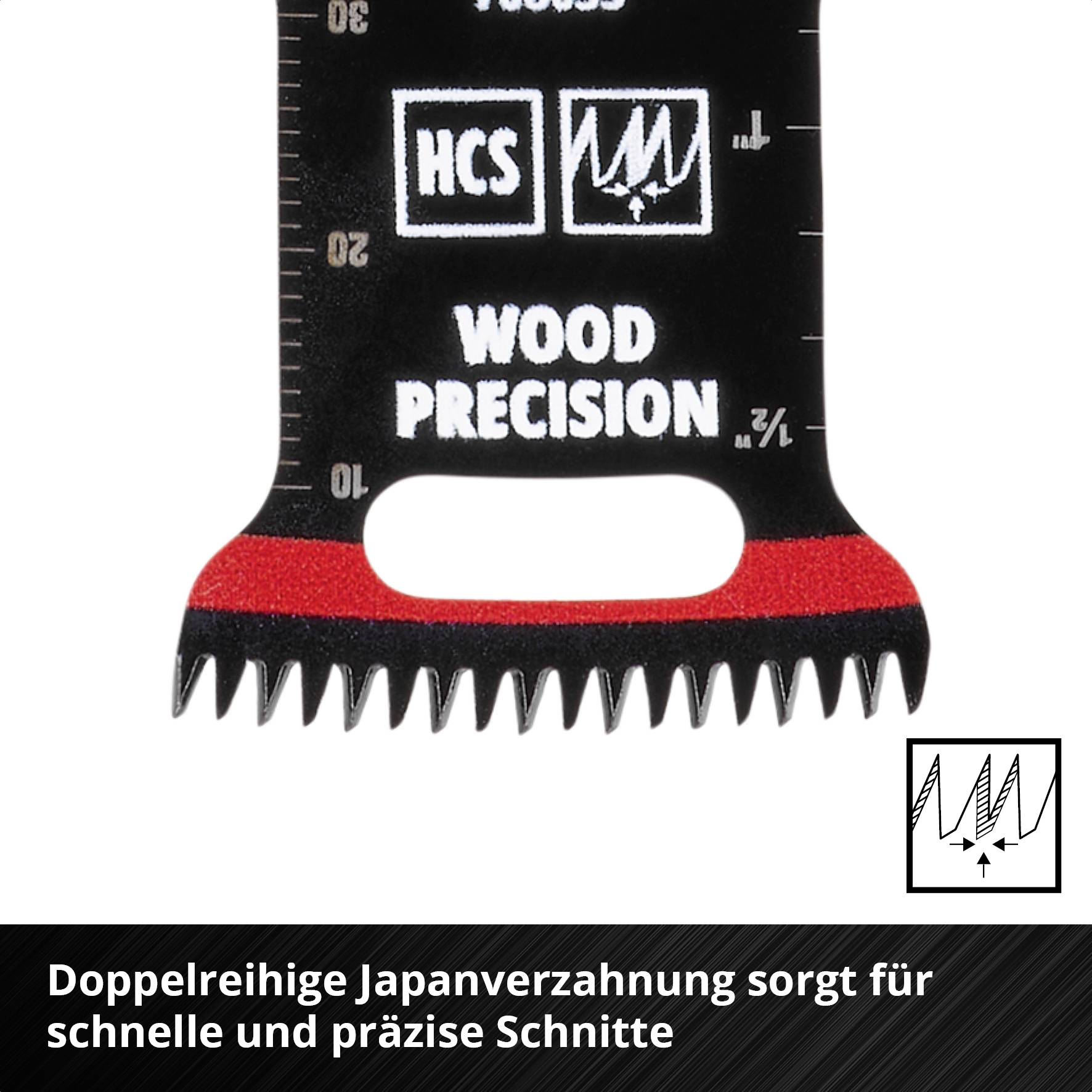 Einhell 708033 HCS Japanz., 32mm HCS Tauchsägeblatt 32mm 1St.