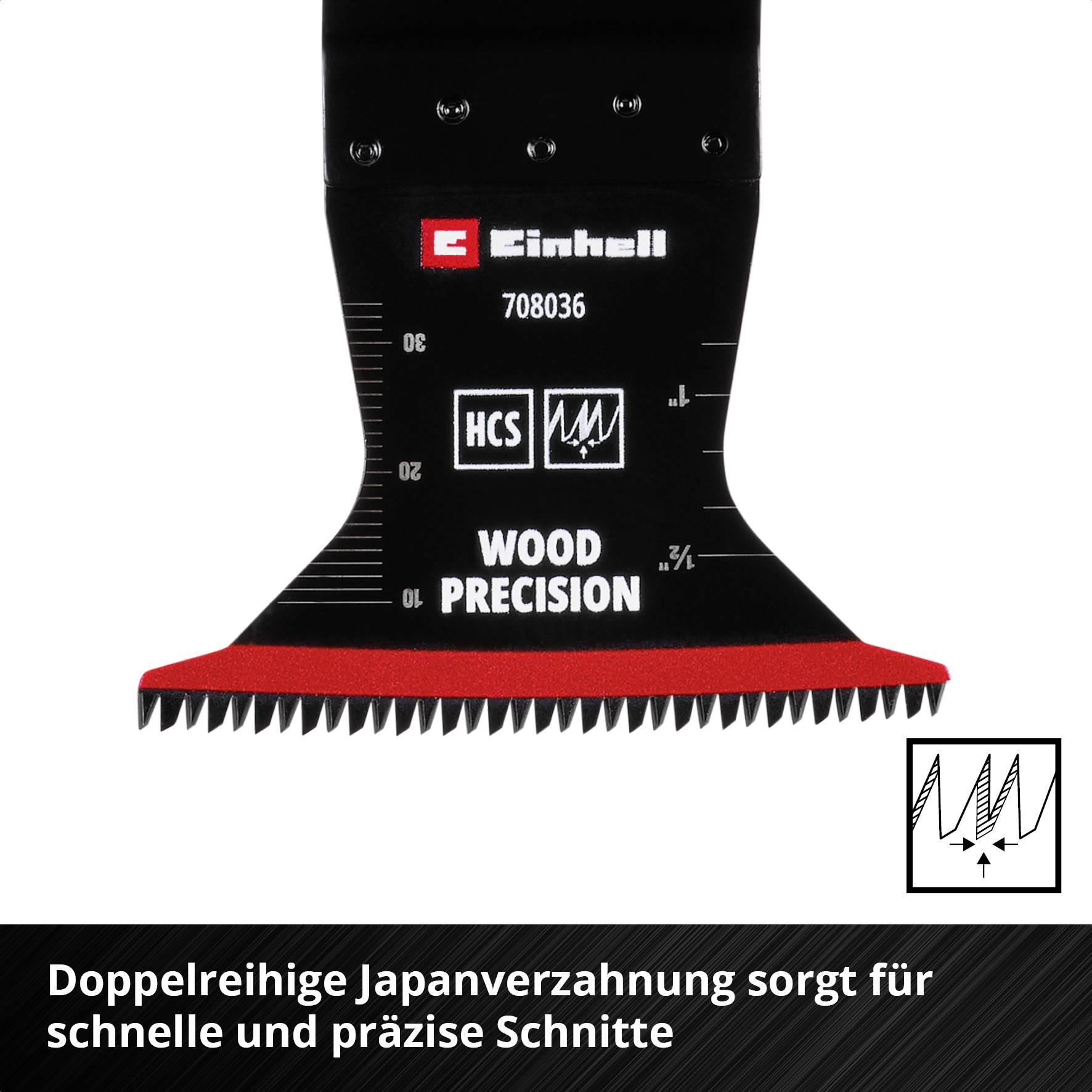 Einhell 708036 HCS Japanz., 65mm HCS Tauchsägeblatt 65mm 1St.
