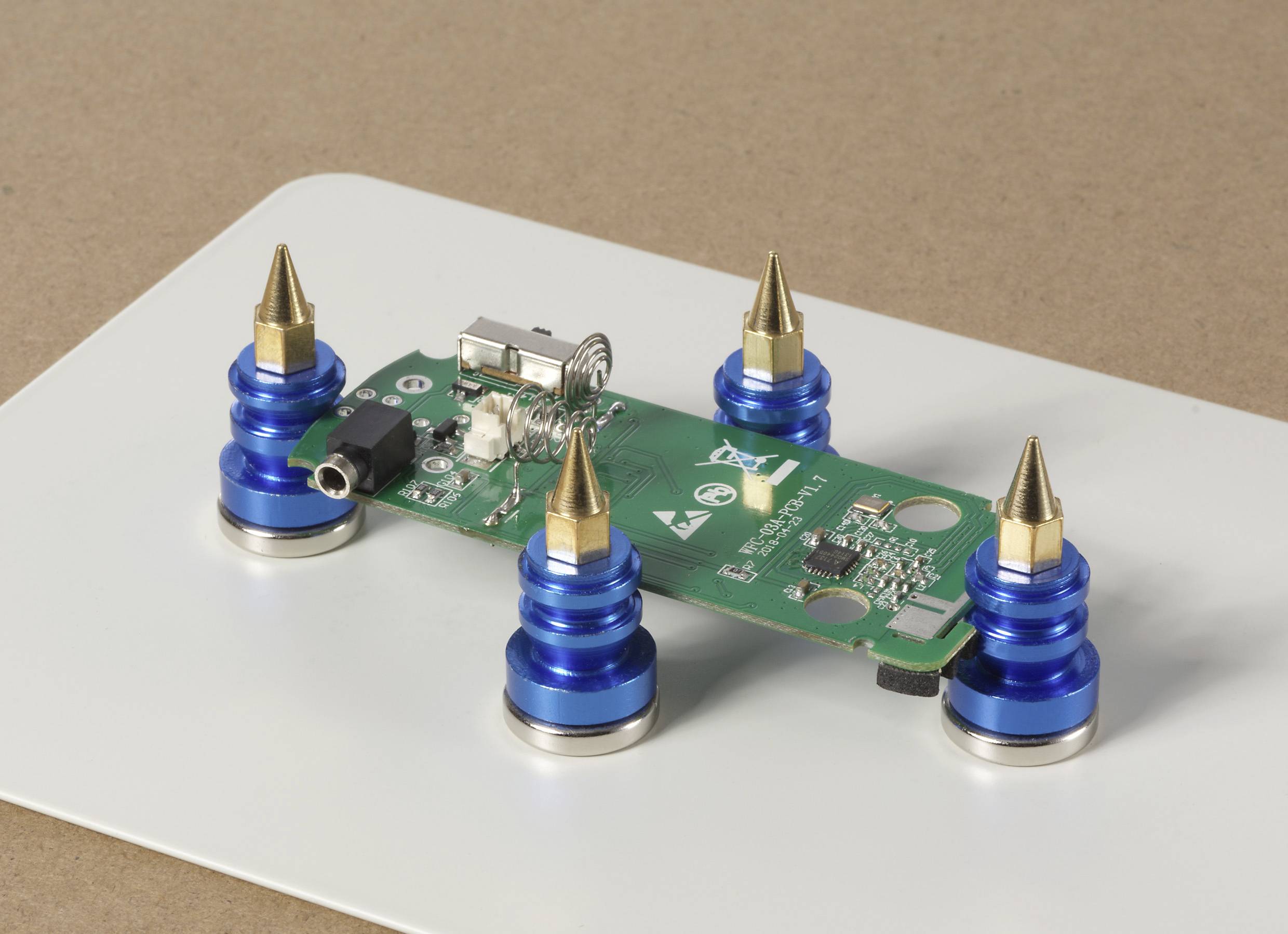 TOOLCRAFT TC-ZD-150G Platinenhalter (Ø x H) 15mm x 33mm 4St.