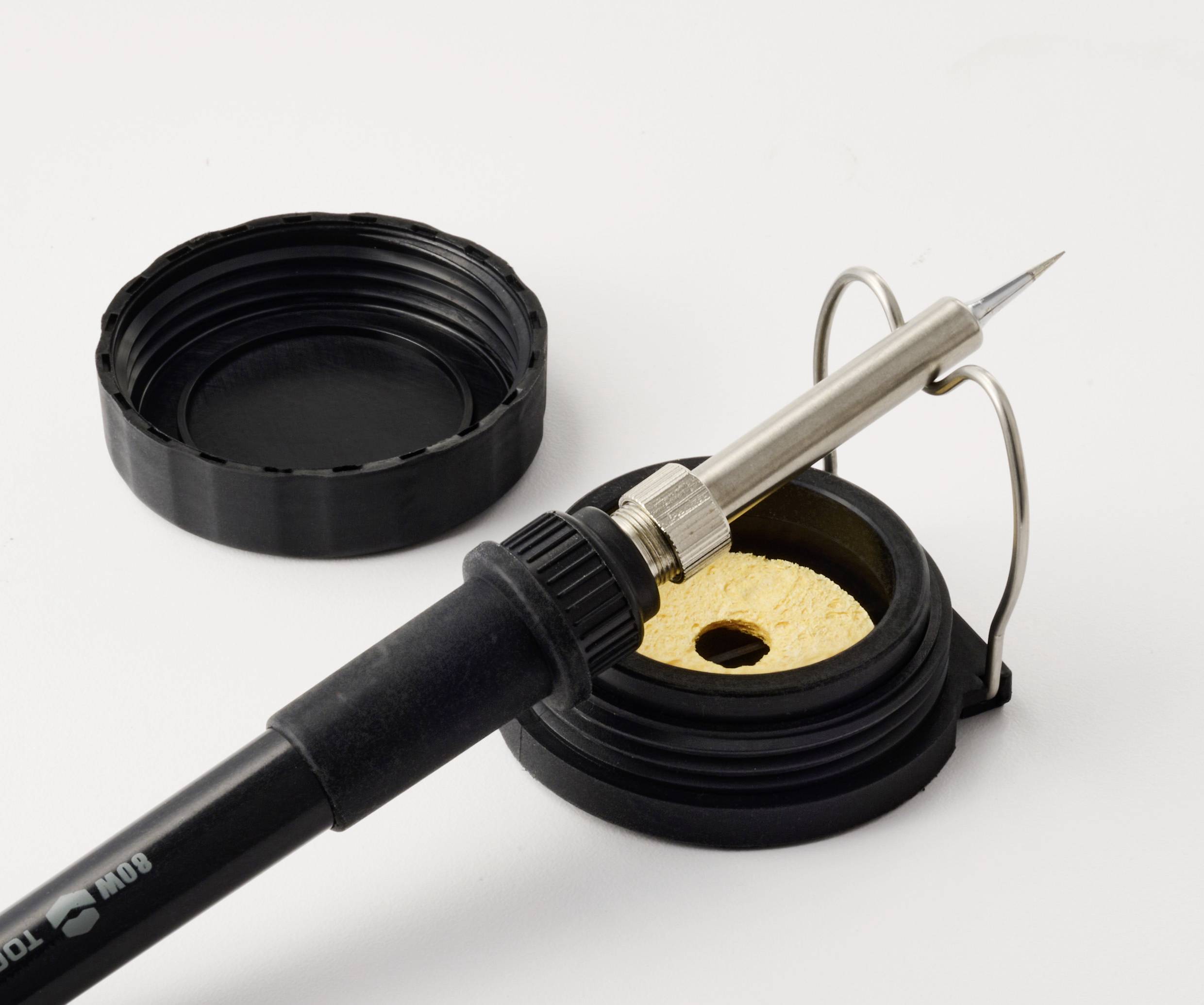 TOOLCRAFT TC-ZD-10P Lötkolbenablage (Ø x H) 60mm x 22mm 1St.