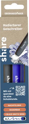 Share Gelroller Blau, Schwarz 0.7 mm