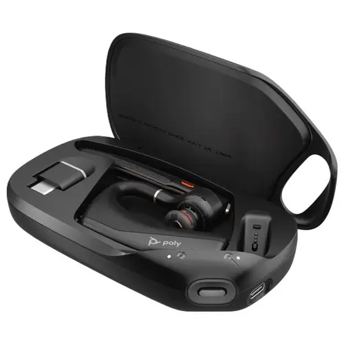 HP Poly Voyager Legend 50 M-UC In Ear Headset Bluetooth® Schwarz Fernbedienung HP Poly Voyager Legend 50 M-UC In Ear Headset Bluetooth® Schwarz Fernbedienung