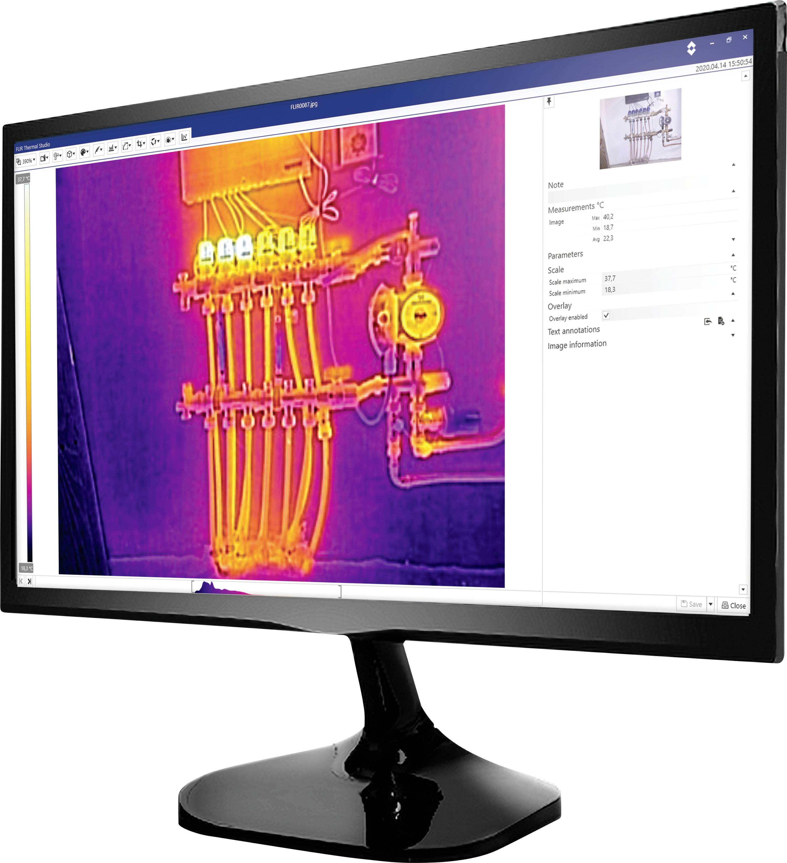 FLIR Thermal Studio Pro 1y license card T300243 Thermal Studio Suite Modell: Thermal Stud
