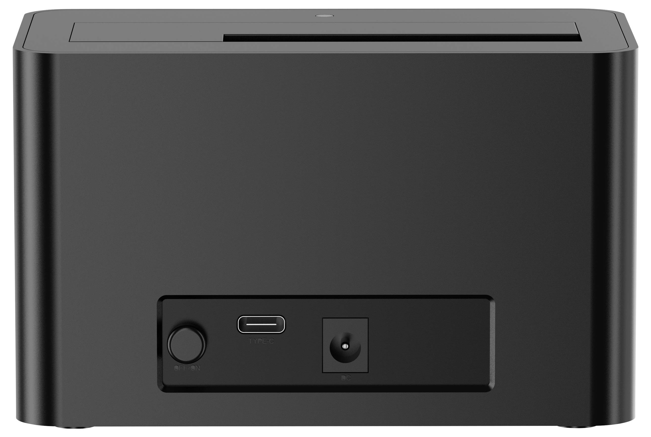 Renkforce RF-DOCKING-02 USB-C® (USB 3.1 Gen 1) SATA III, SATA I, SATA II Festplatten-Dockingstation 3.5 Zoll, 2.5 Zoll mit